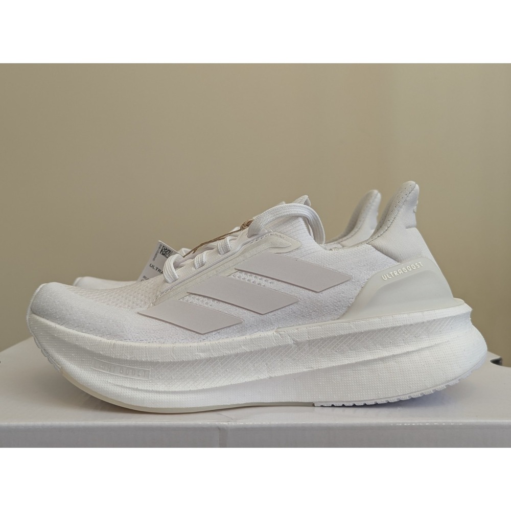 Adidas Ultraboost 5X White / White‎ / Black Women Size 5.5